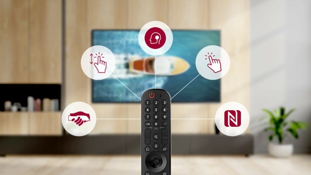 Télécommande du LG OLED C1 // Source : LG Télécommande du LG OLED C1 // Source : LG