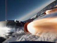 Le vaisseau de Virgin Galactic, VSS Unity, a amené Richard Branson au dessus du seuil des 80 km d'altitude. // Source : Virgin Galactic