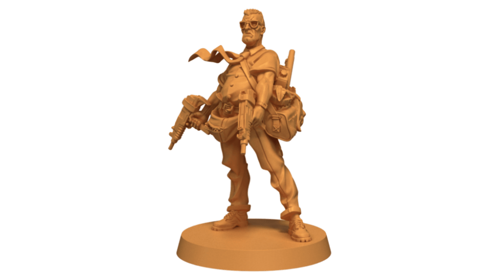 Figurine du jeu. // Source : CMON et Guillotine Games Figurine du jeu. // Source : CMON et Guillotine Games