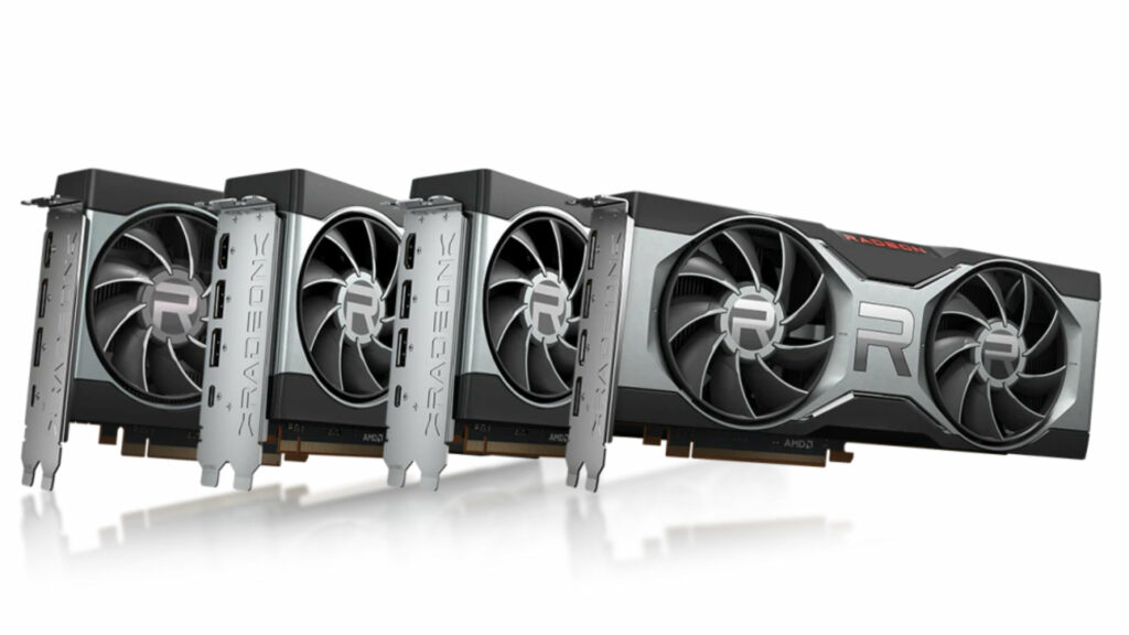 La série des RX 6000 de AMD // Source : AMD La série des RX 6000 de AMD // Source : AMD