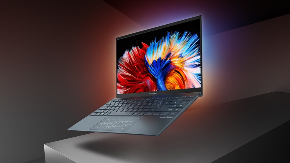 Le ZenBook OLED. // Source : Asus Le ZenBook OLED. // Source : Asus