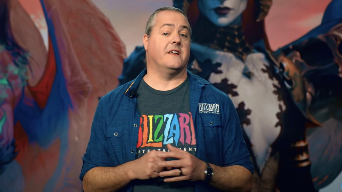J. Allen Brack lors de la BlizzConline 2021 // Source : Blizzard Entertainment J. Allen Brack lors de la BlizzConline 2021 // Source : Blizzard Entertainment