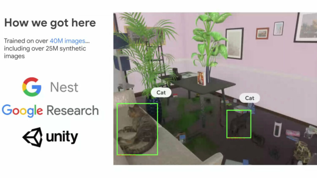 L'une des expérimentations menés par Google // Source : Google