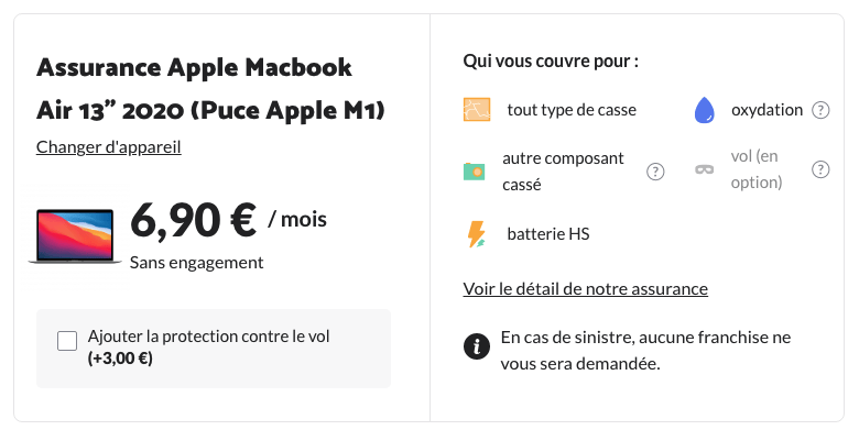Coverd assurance Macbook Coverd assurance Macbook