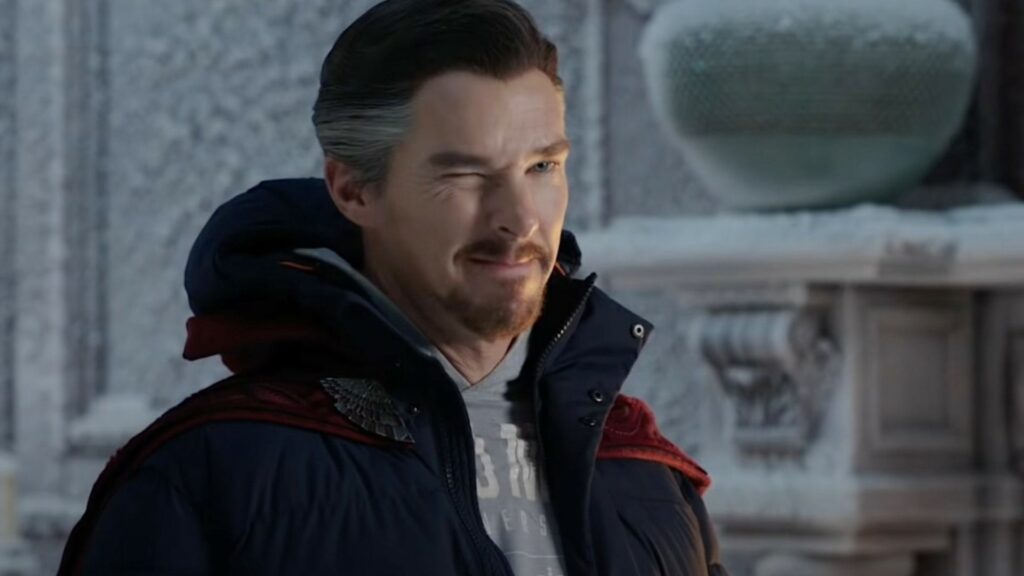 Doctor Strange dans Spider-Man No Way Home. // Source : Marvel Doctor Strange dans Spider-Man No Way Home. // Source : Marvel