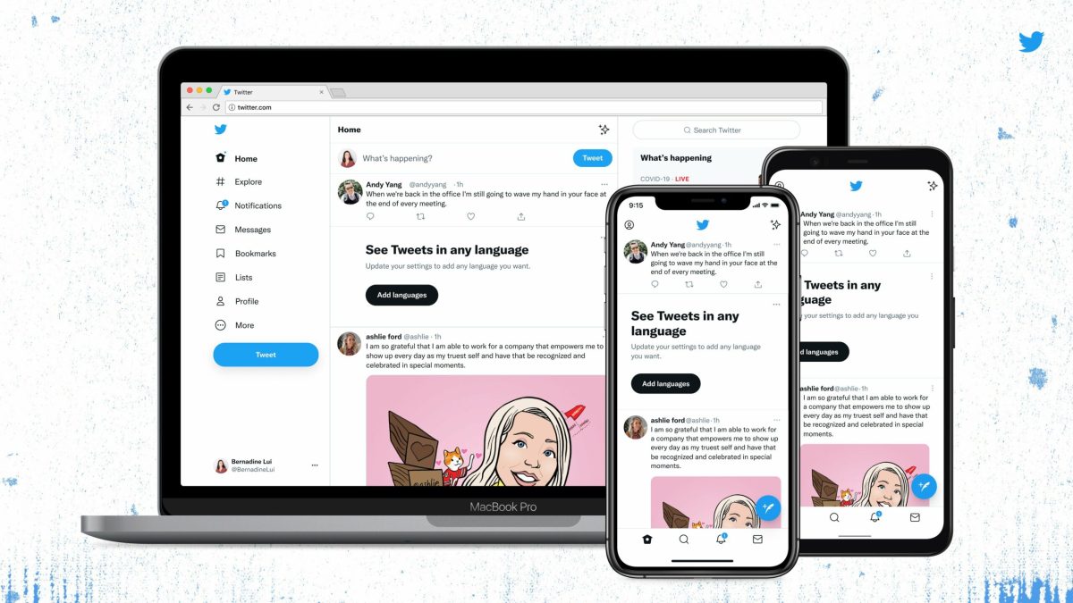 Le Twitter nouveau est arrivé // Source : Twitter Le Twitter nouveau est arrivé // Source : Twitter