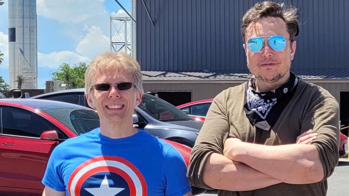 John Carmack et Elon Musk // Source : Twitter John Carmack et Elon Musk // Source : Twitter