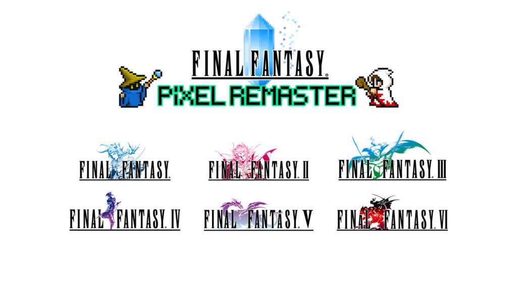 Logo Final Fantasy Pixel Remaster Logo Final Fantasy Pixel Remaster