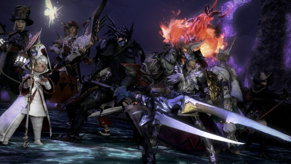 Vues des différentes classes de Final Fantasy XIV Vues des différentes classes de Final Fantasy XIV