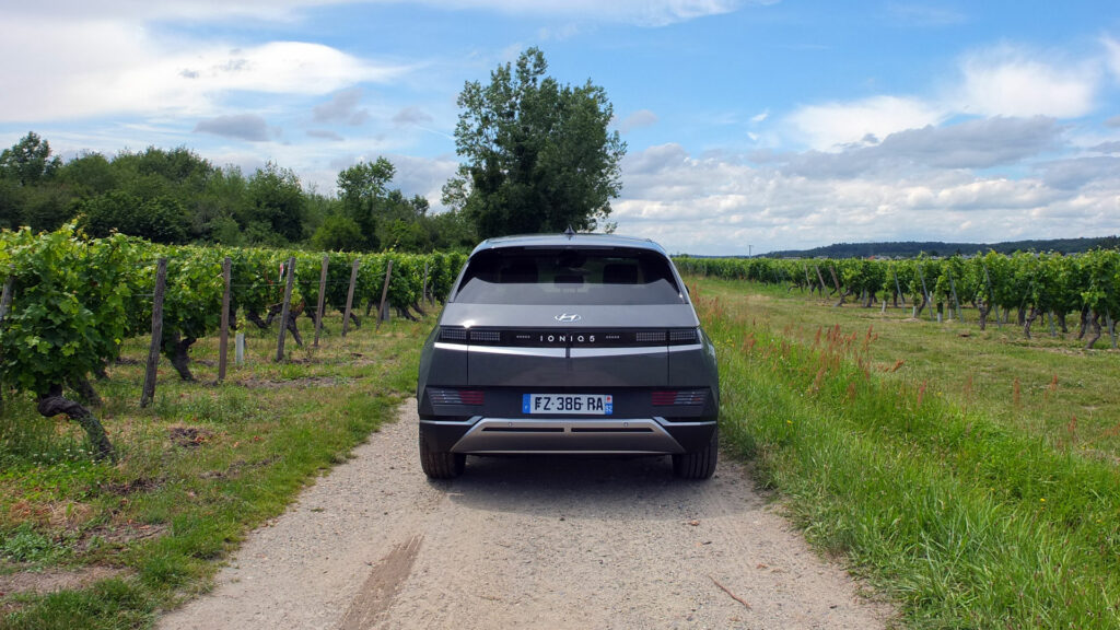 Hyundai IONIQ 5 à l'essai  // Source : Raphaelle Baut pour Numerama