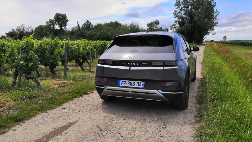 Essai Hyundai IONIQ 5 // Source : Raphaelle Baut pour Numerama