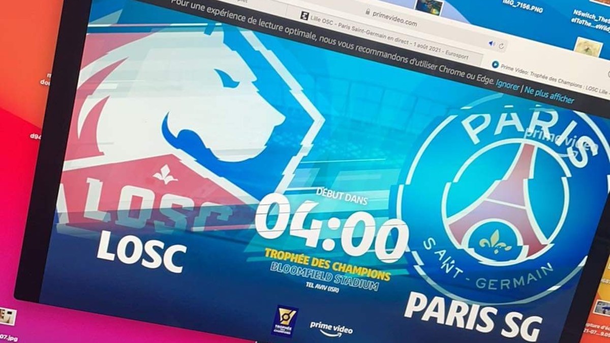 Amazon Prime Video Ligue 1 // Source : Capture d'écran Amazon Prime Video Ligue 1 // Source : Capture d'écran