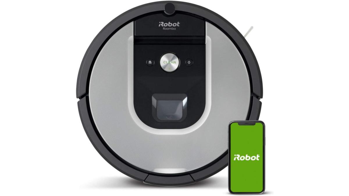 iRobot Roomba 960 avec smartphone iRobot Roomba 960 avec smartphone