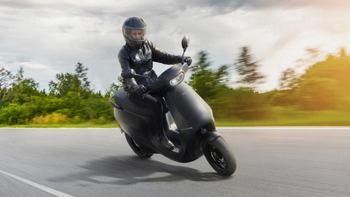 Scooter Ola S1 // Source : Ola Electric Scooter Ola S1 // Source : Ola Electric