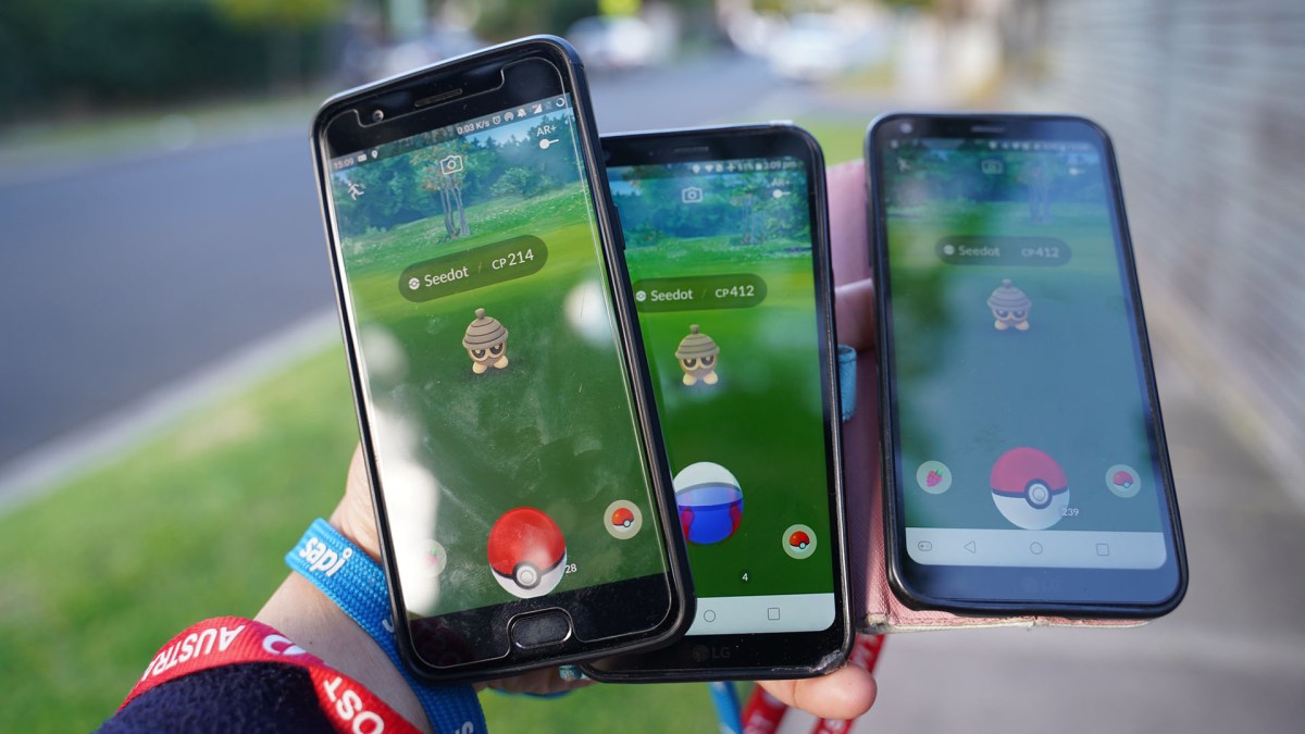 Pokémon Go.  // Source : Alpha
