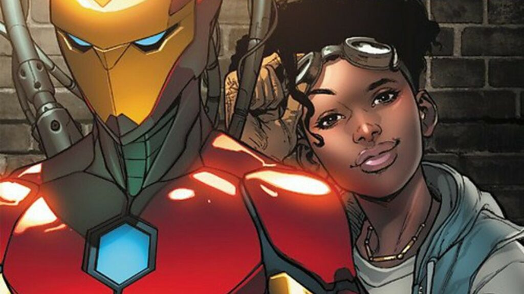 Riri Williams / Iron Heart. // Source : Marvel Riri Williams / Iron Heart. // Source : Marvel