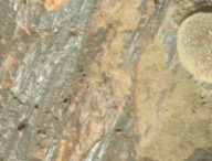« Rochette » abrasée. // Source : NASA/JPL-Caltech/ASU (photo recadrée)