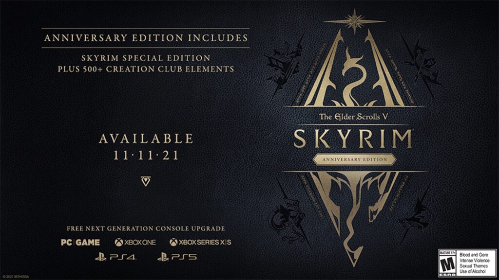 The Elder Scrolls V: Skyrim Anniversary Edition // Source : Bethesda The Elder Scrolls V: Skyrim Anniversary Edition // Source : Bethesda