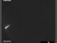 Le bolide du 5 septembre 2021. // Source : Fripon/Vigie-Ciel Le bolide du 5 septembre 2021. // Source : Fripon/Vigie-Ciel
