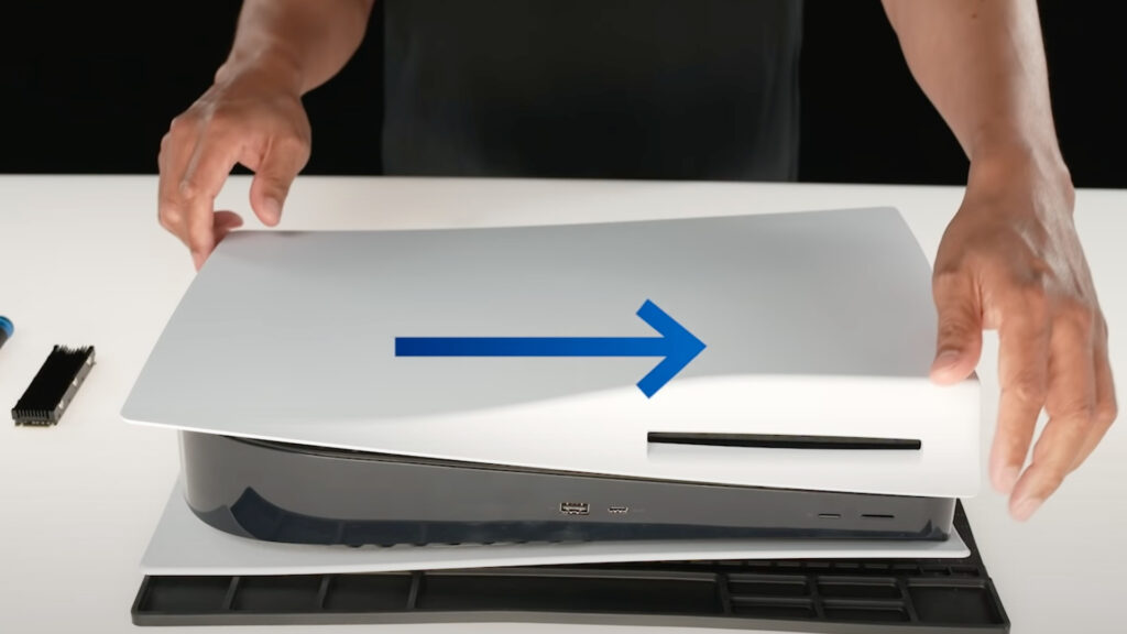 Installer un SSD dans sa PS5 // Source : Sony Installer un SSD dans sa PS5 // Source : Sony