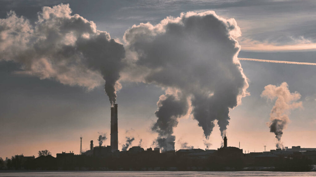 Le zéro carbone pourrait passer par la captation du CO2.  // Source : Maxim Tolckinskiy / Unsplash