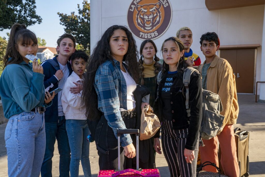 La bande d'adolescents de Genera+ion // Source : Warrick Page/HBO) La bande d'adolescents de Genera+ion // Source : Warrick Page/HBO)