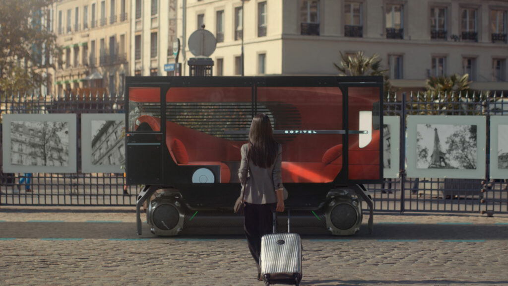 Concept Citroen x Sofitel en voyage // Source : Citroën France Concept Citroen x Sofitel en voyage // Source : Citroën France