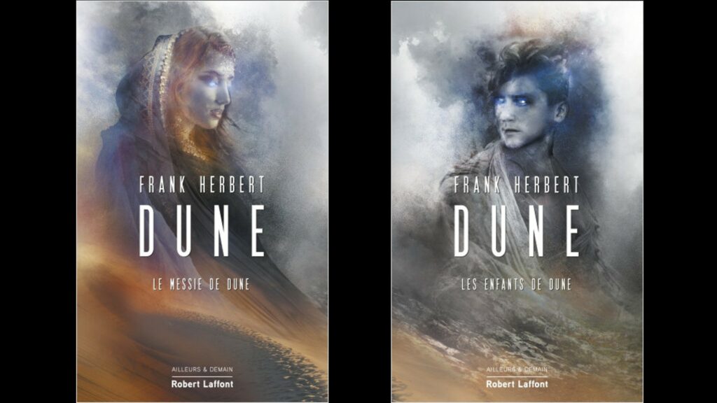 Les tomes 2 et 3 de Dune. // Source : Robert Laffont