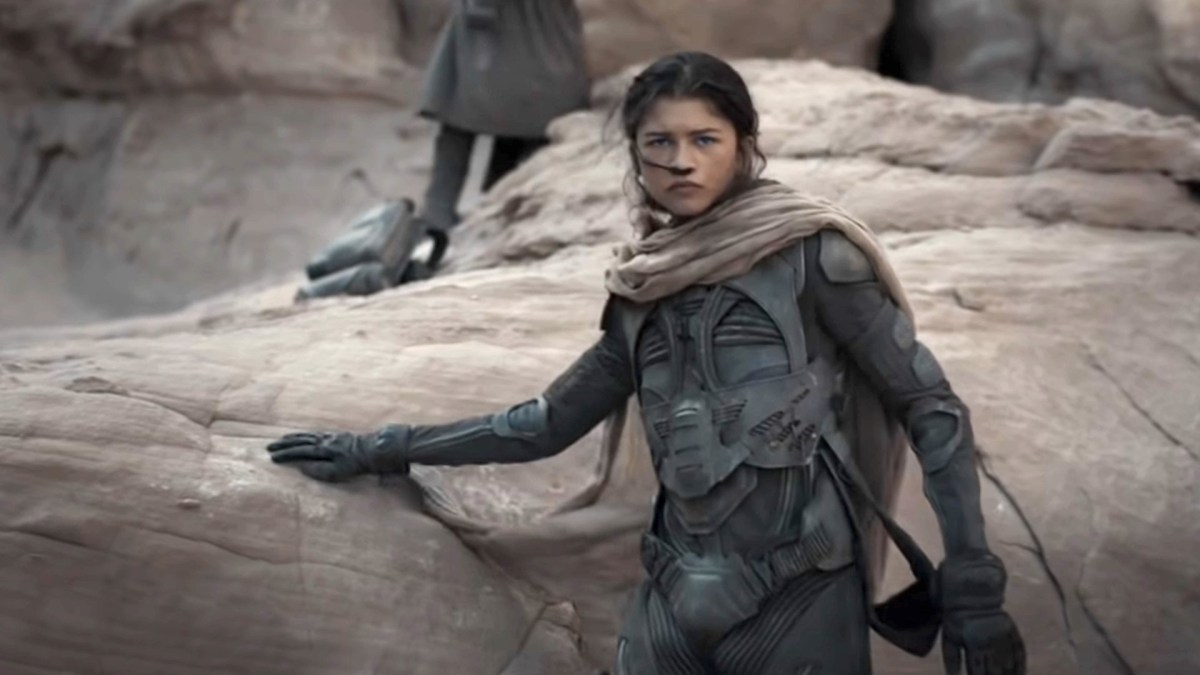 Chani, interprétée par Zendaya dans le Dune de Villeneuve. // Source : Warner Chani, interprétée par Zendaya dans le Dune de Villeneuve. // Source : Warner
