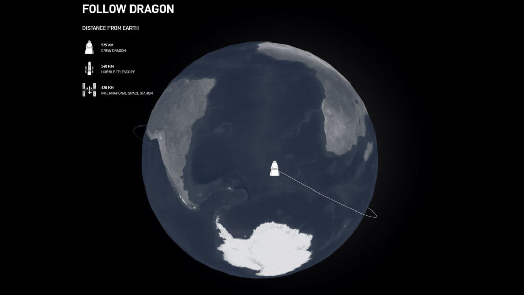 Follow Crew Dragon Inspiration4 Follow Crew Dragon Inspiration4