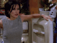 Astuce si vous avez chaud. // Source : Friends.
