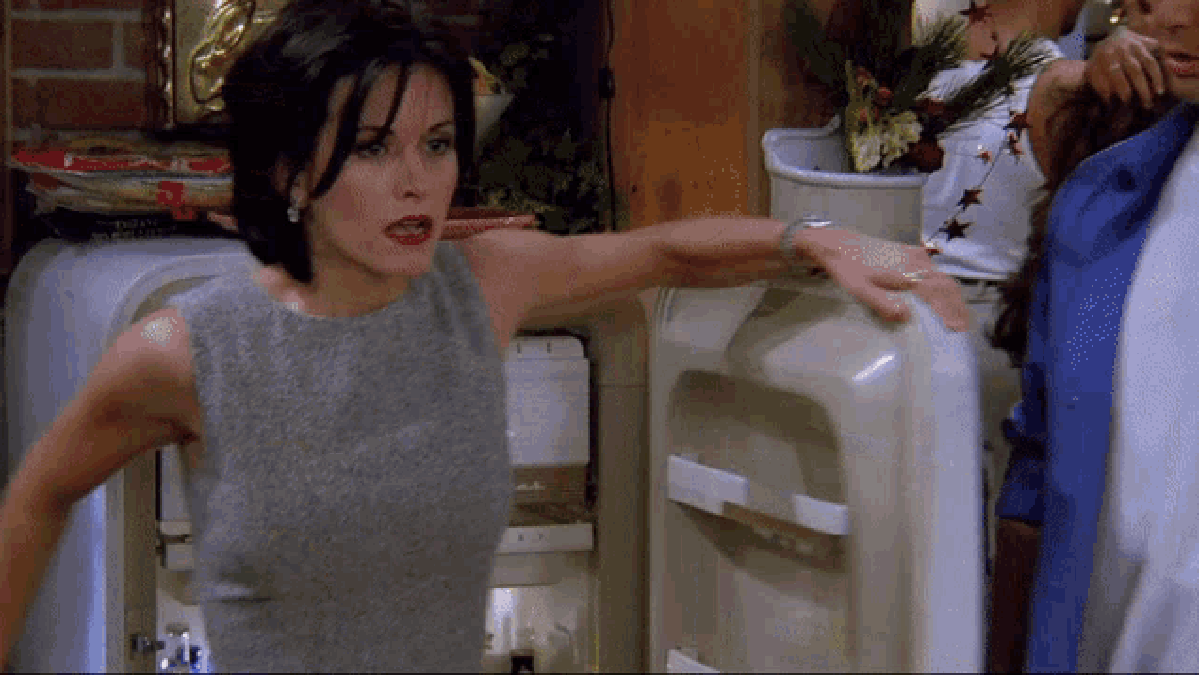 Astuce si vous avez chaud. // Source : Friends. Astuce si vous avez chaud. // Source : Friends.