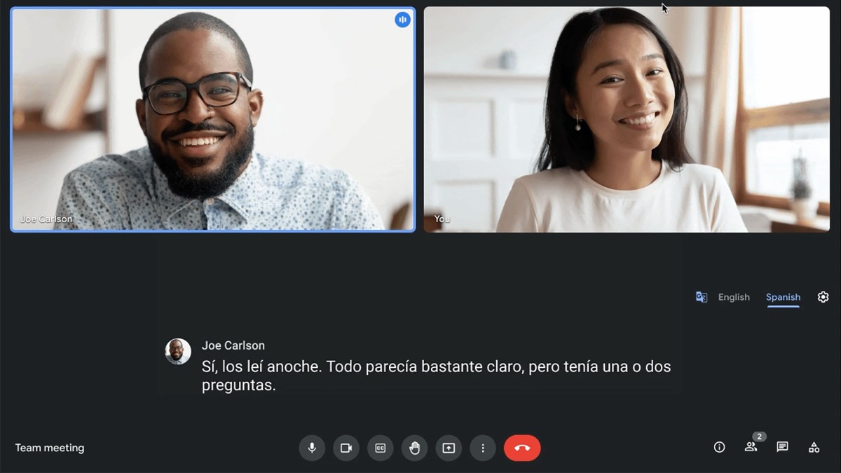 Google Meet traduction Google Meet traduction
