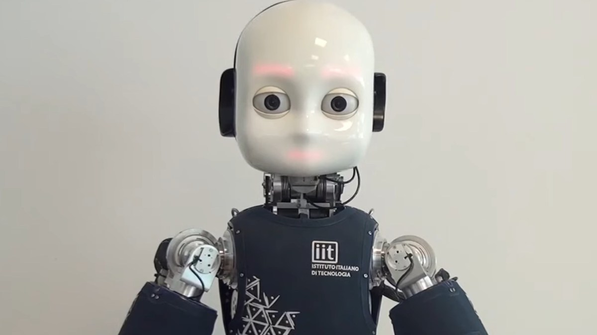 Le robot iCub. // Source : Institut italien des technologies Le robot iCub. // Source : Institut italien des technologies