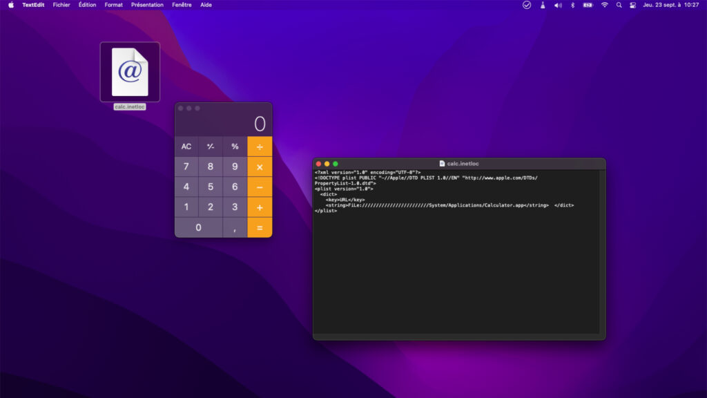 Nous avons pu tester la faille sur une version de macOS parfaitement mise à jour // Source : Capture d'écran Nous avons pu tester la faille sur une version de macOS parfaitement mise à jour // Source : Capture d'écran