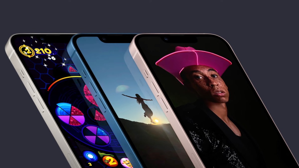 Le nouvel iPhone 13 // Source : YouTube/Apple Le nouvel iPhone 13 // Source : YouTube/Apple
