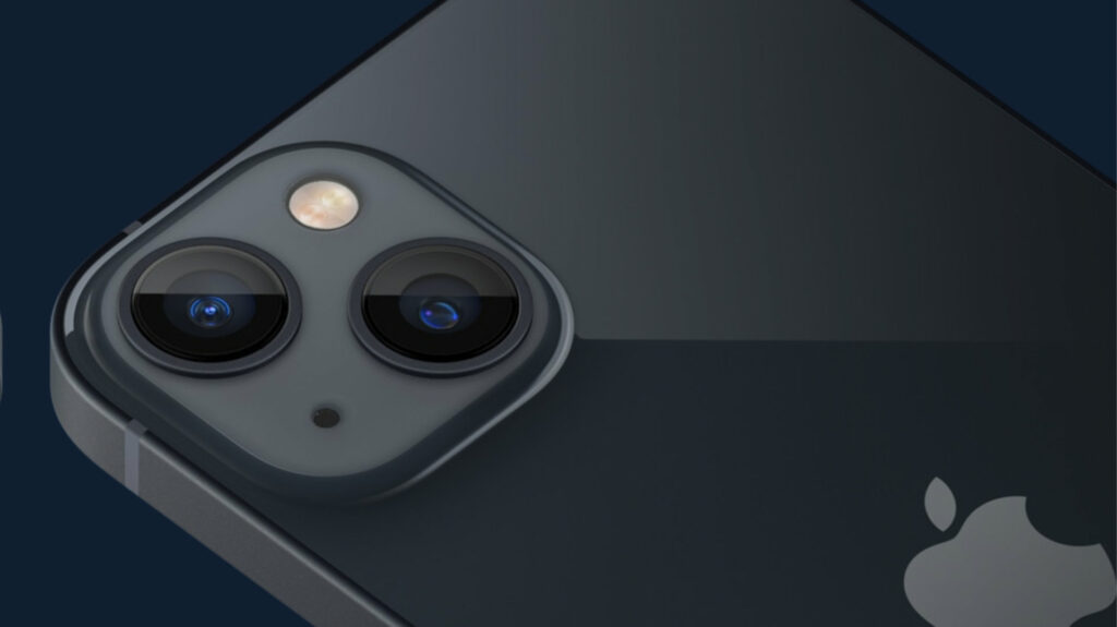 Le module photo de l'iPhone 13 // Source : Apple Le module photo de l'iPhone 13 // Source : Apple