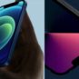 L'iPhone 12 à gauche et 13 à droite // Source : Apple