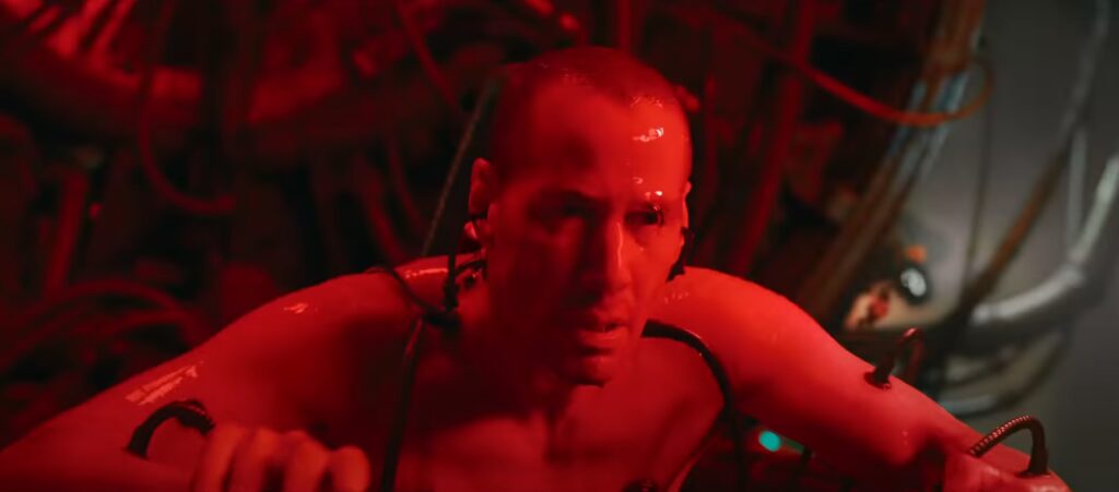 Neo dans la bande-annonce de Matrix 4 // Source : YouTube/Warner Bros Neo dans la bande-annonce de Matrix 4 // Source : YouTube/Warner Bros
