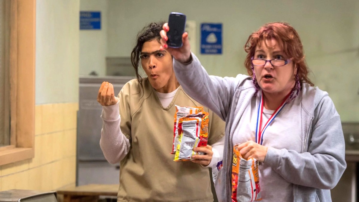 Red dans Orange is the new black // Source : Netflix Red dans Orange is the new black // Source : Netflix
