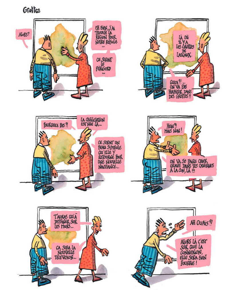 Planche extraite de la BD. // Source : Fluide Glacial / Tronchet Planche extraite de la BD. // Source : Fluide Glacial / Tronchet