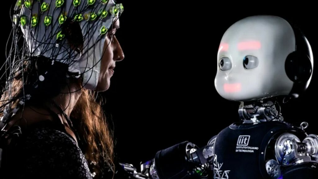 Le regard de braise du robot est énivrant. // Source : Institut italien des technologies Le regard de braise du robot est énivrant. // Source : Institut italien des technologies