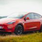 Tesla Model Y // Source : Louise Audry pour Numerama