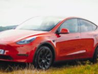 Tesla Model Y // Source : Louise Audry pour Numerama Tesla Model Y // Source : Louise Audry pour Numerama
