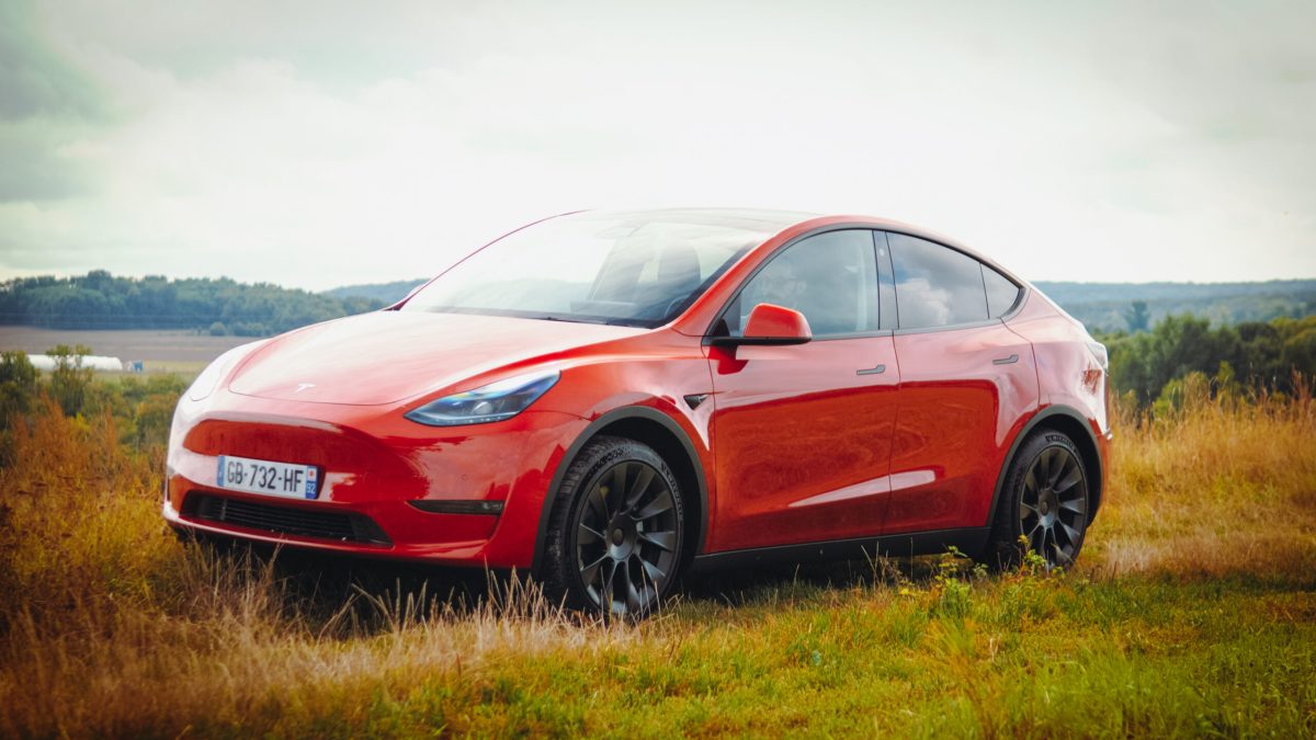 Tesla Model Y // Source : Louise Audry pour Numerama Tesla Model Y // Source : Louise Audry pour Numerama