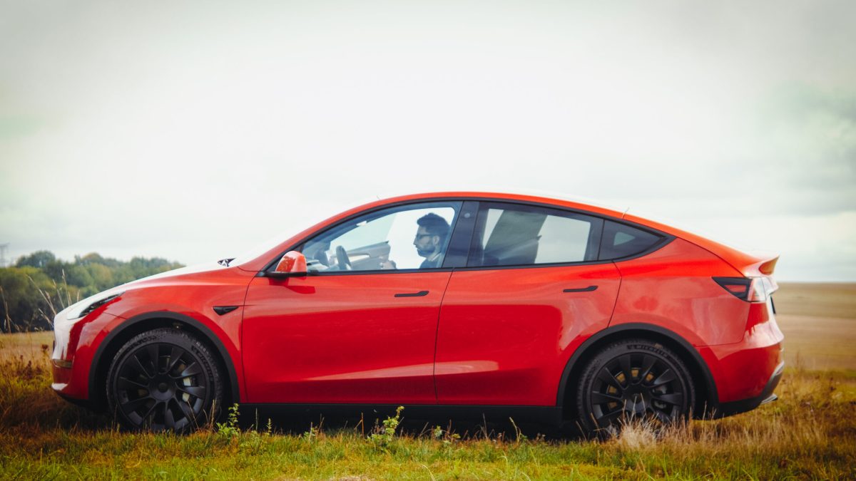 Tesla Model Y // Source : Louise Audry pour Numerama Tesla Model Y // Source : Louise Audry pour Numerama