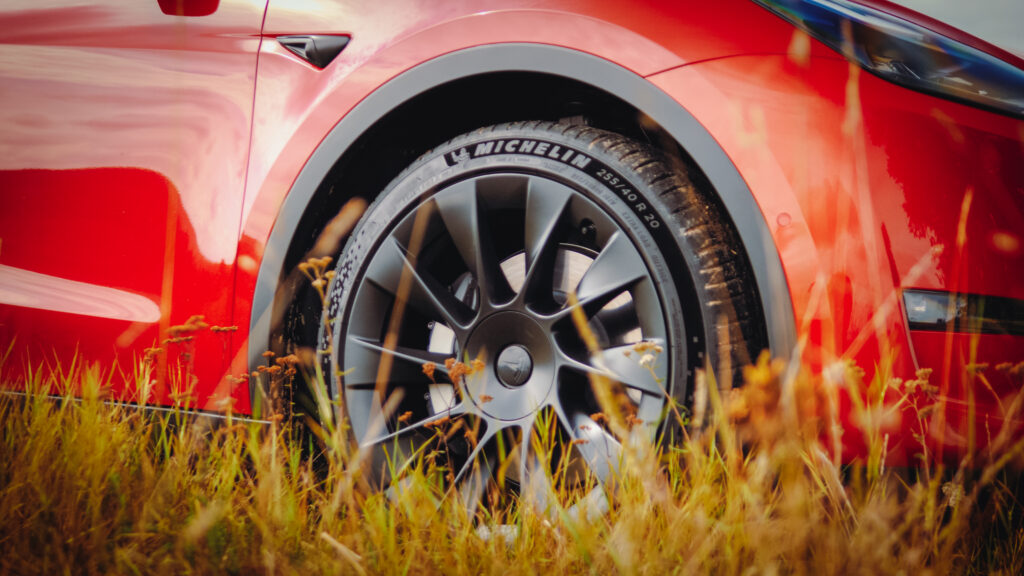 Tesla Model Y // Source : Louise Audry pour Numerama Tesla Model Y // Source : Louise Audry pour Numerama