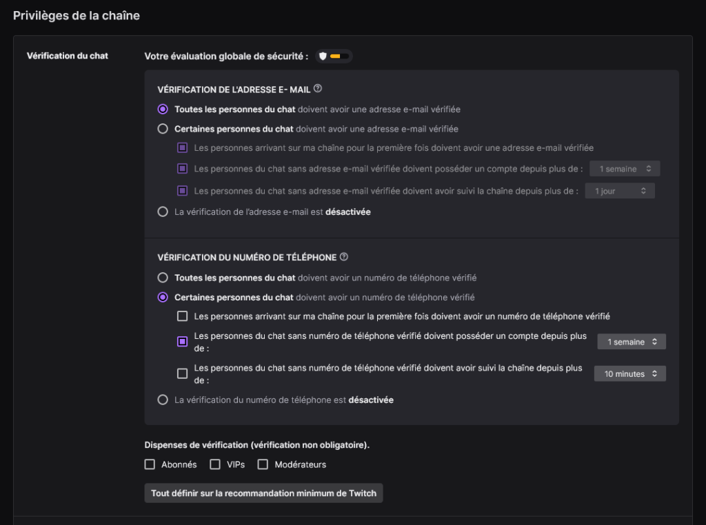 Twitch modéraiton Twitch modéraiton