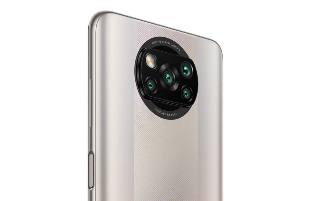 Xiaomi Poco X3 Pro bronze métal module photo arrière Xiaomi Poco X3 Pro bronze métal module photo arrière