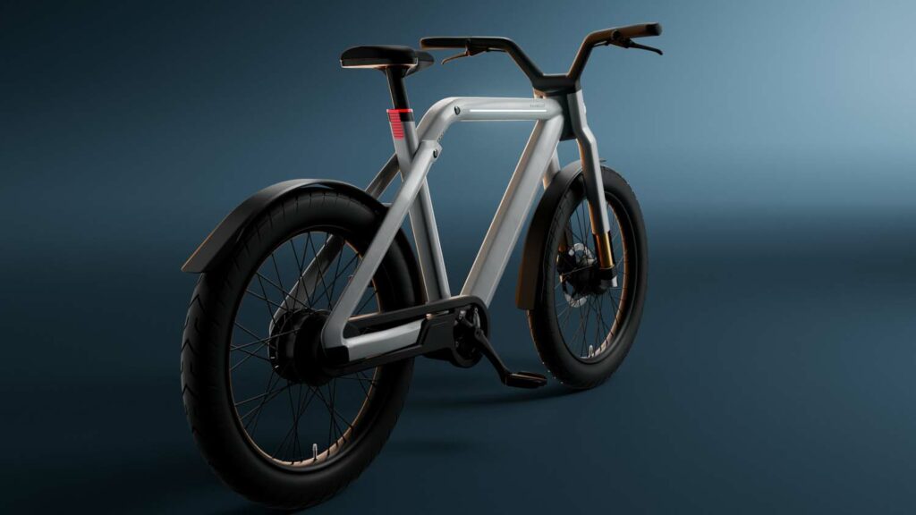 Le speedbike VanMoof V, illustrations // Source : VanMoof Le speedbike VanMoof V, illustrations // Source : VanMoof